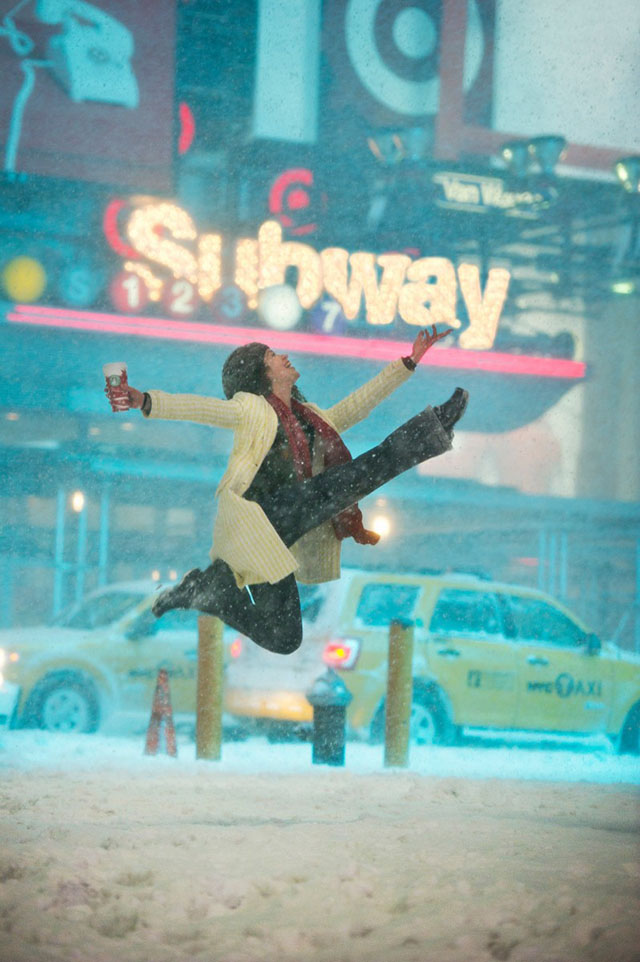 Times Square Blizzard - Jennifer Jones